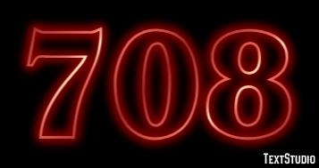 708 Tekst Effect