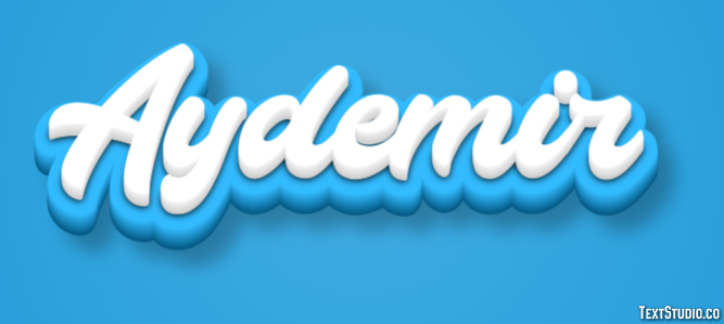 Aydemir Efeito de texto