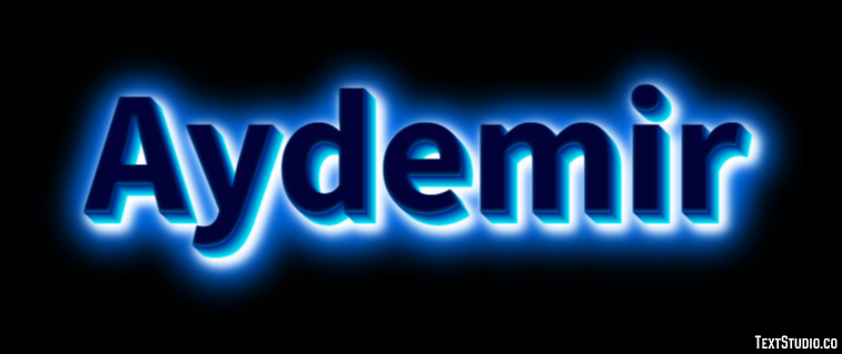 Aydemir Эффект текста