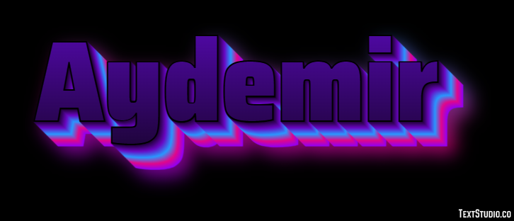 Aydemir Efeito de texto