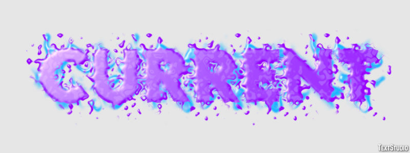 Current Texteffekt