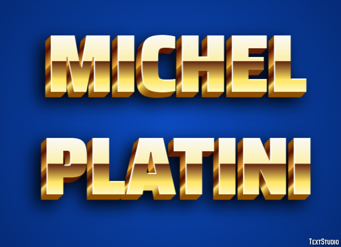 Michel Platini Efeito do texto