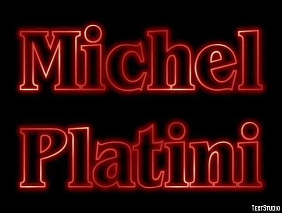 Michel Platini Efeito do texto