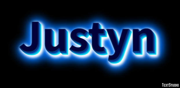 Justyn Effetto testo