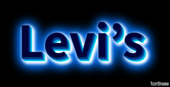 Levi’s Effetto testo
