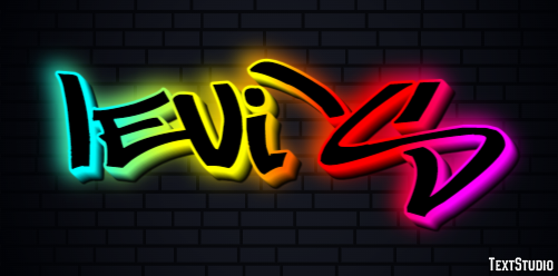 Levi’s Текстовый эффект