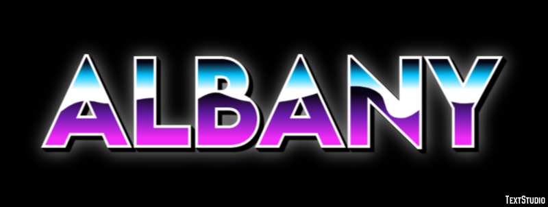 Albany Effetto testo