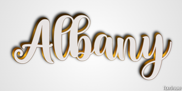 Albany Effetto testo