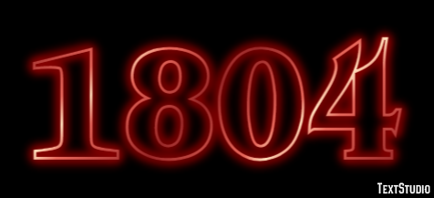 1804 Effetto testo