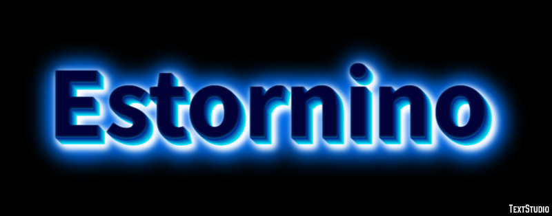 Estornino Efecto de Texto