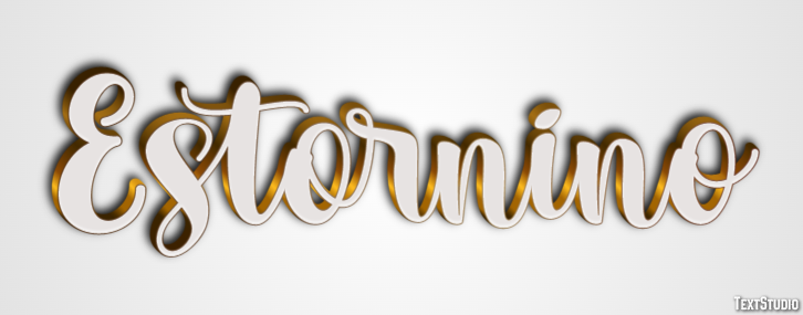 Estornino Texteffekt