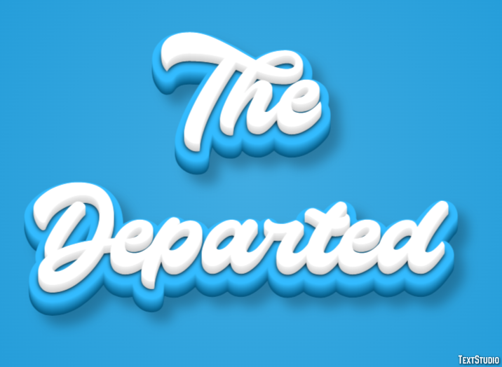 The Departed Efekt tekstowy