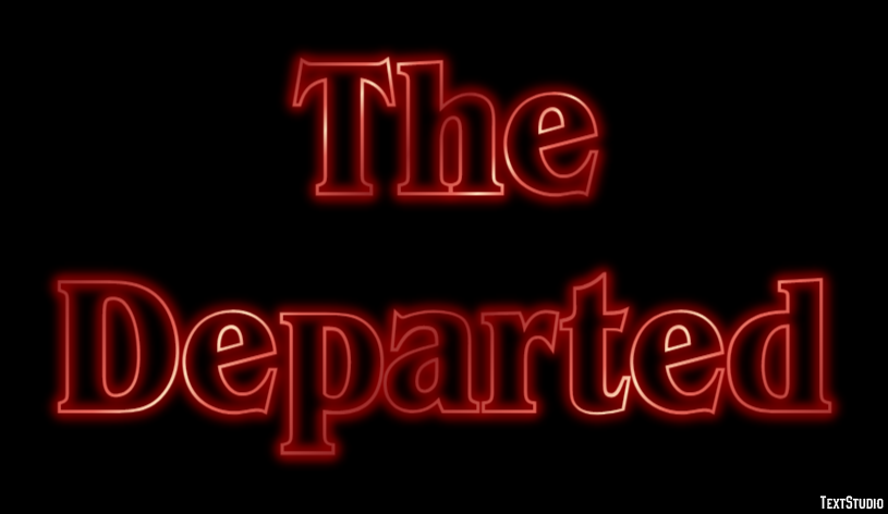 The Departed Texteffekt