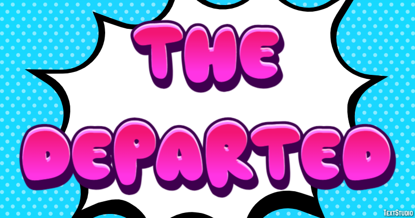 The Departed Texteffekt