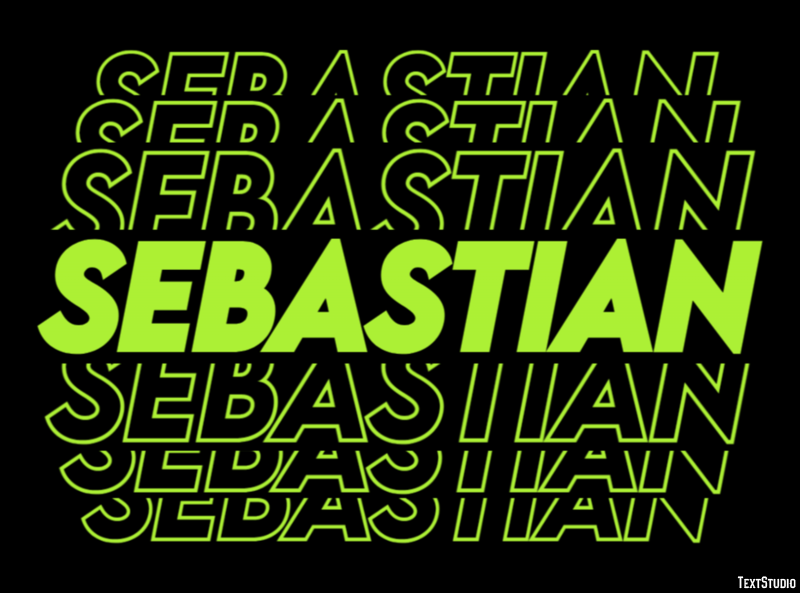 Sebastian Efekt tekstowy