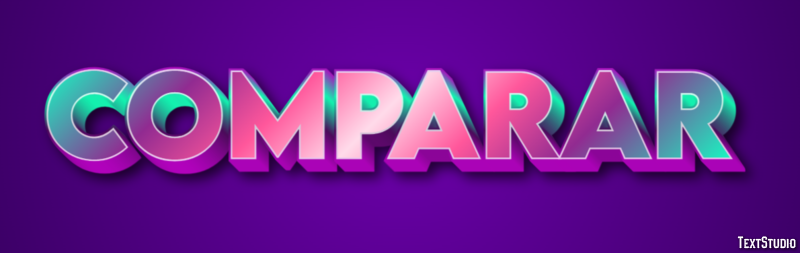Comparar Efeito do texto