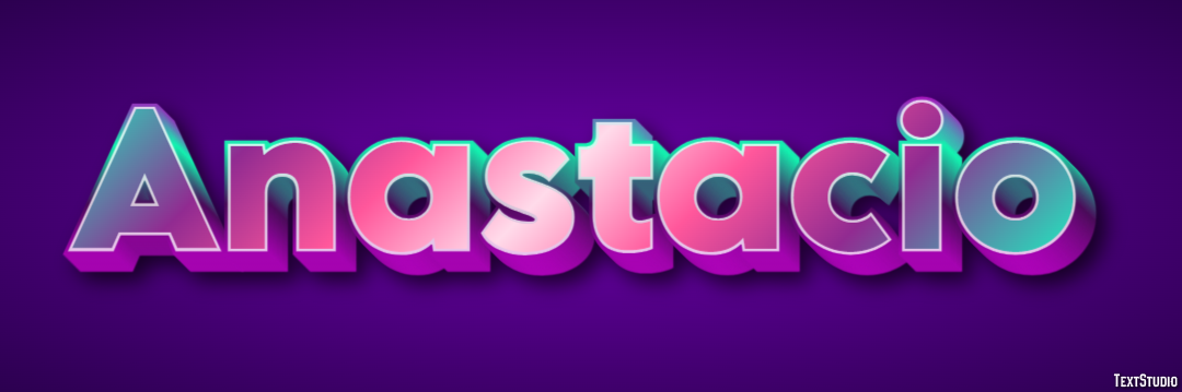 Anastacio Text Effect