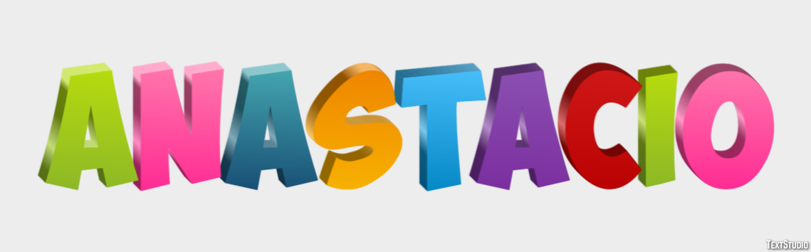 Anastacio Text Effect