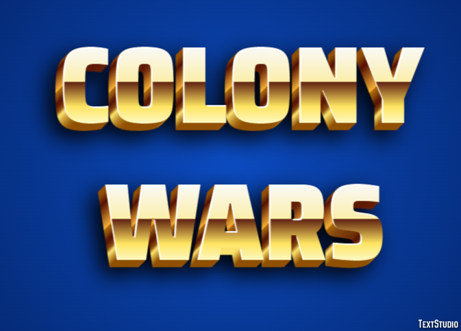 Colony Wars Texteffekt