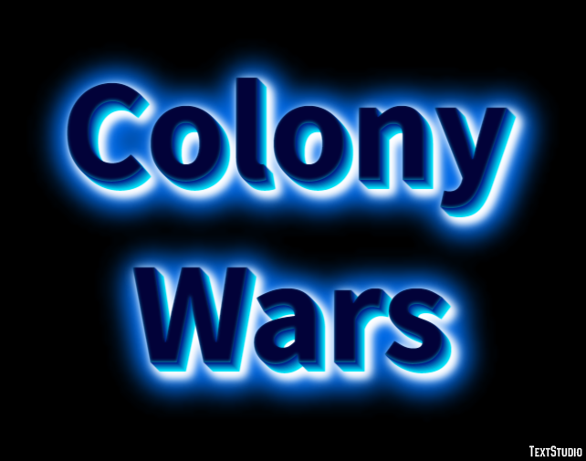 Colony Wars Texteffekt