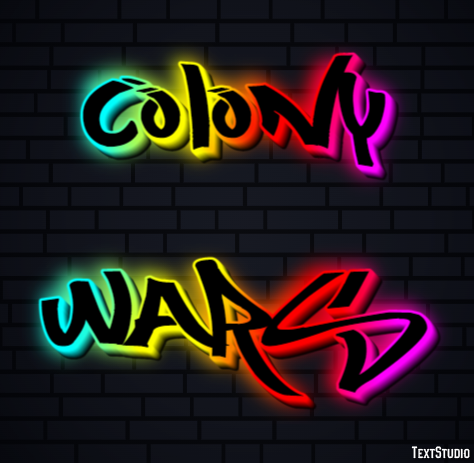 Colony Wars Texteffekt