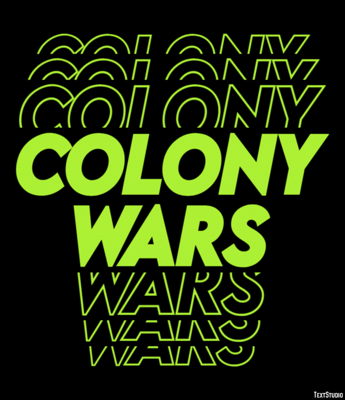 Colony Wars Texteffekt