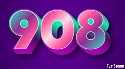 908 Text Effect