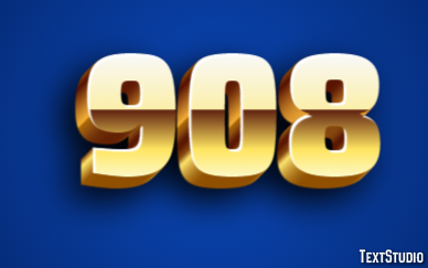 908 Text Effect