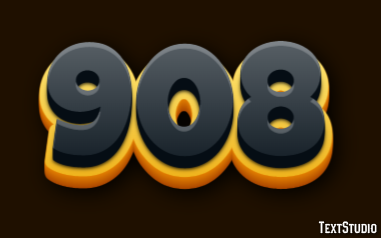 908 Text Effect