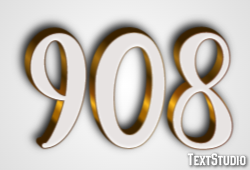 908 Text Effect