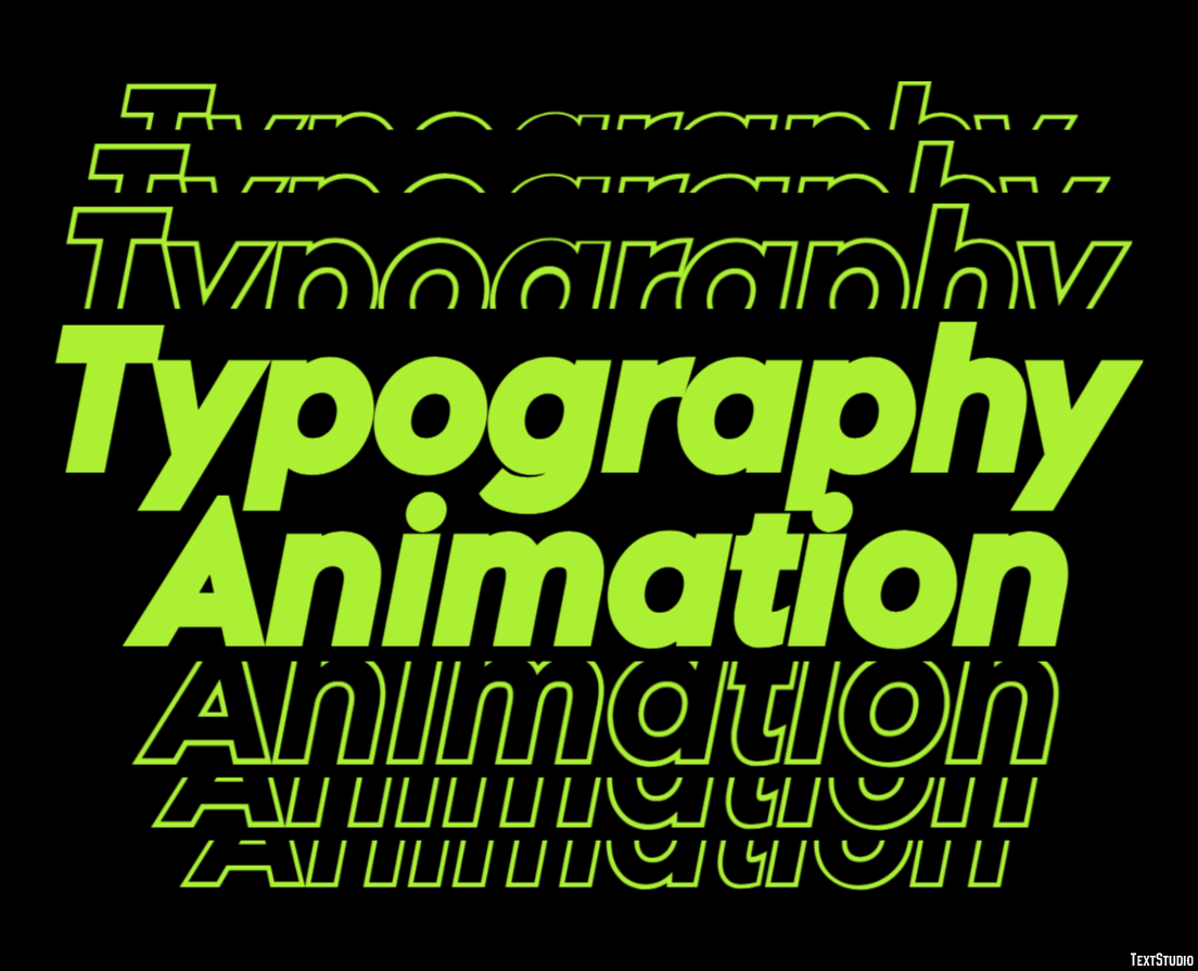 Typography Animation Efecto de Texto