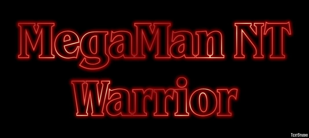 MegaMan NT Warrior Efeito de texto