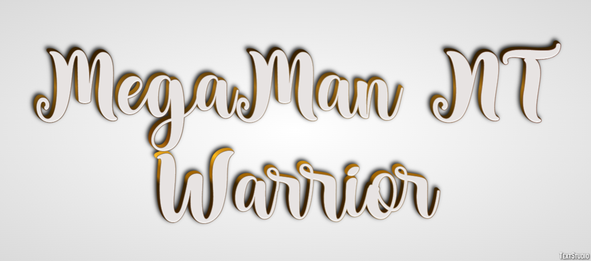 MegaMan NT Warrior Efecto de Texto