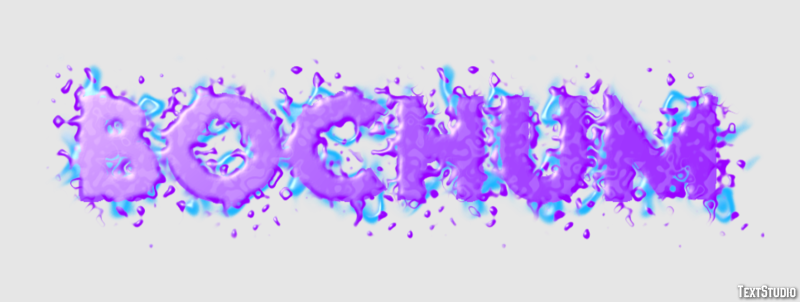 Bochum Tekst Effect