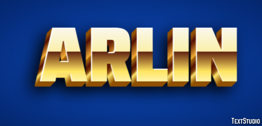 Arlin Text Effect