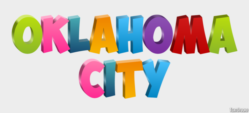 Oklahoma City Efekt tekstowy