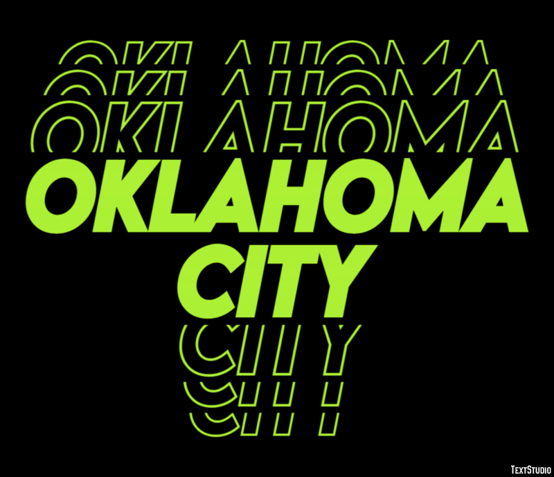 Oklahoma City Efekt tekstowy