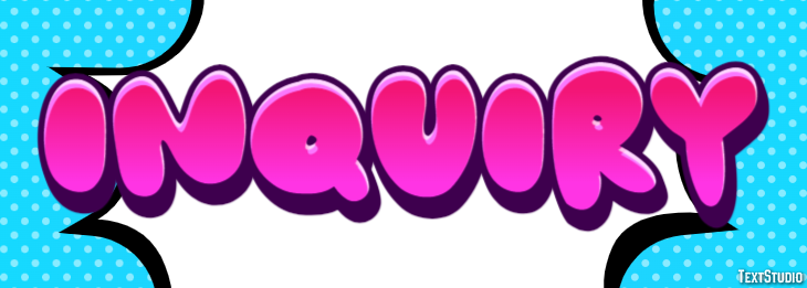 Inquiry Text Effect