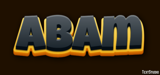 Abam Текстовый эффект