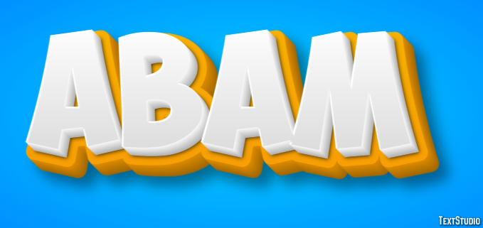 Abam Text Effect