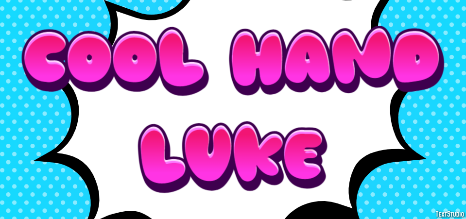 Cool Hand Luke Text Effect
