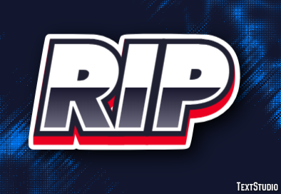 Rip Text Effect