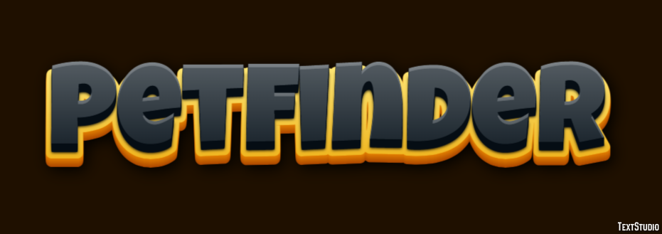 Petfinder Efeito de texto
