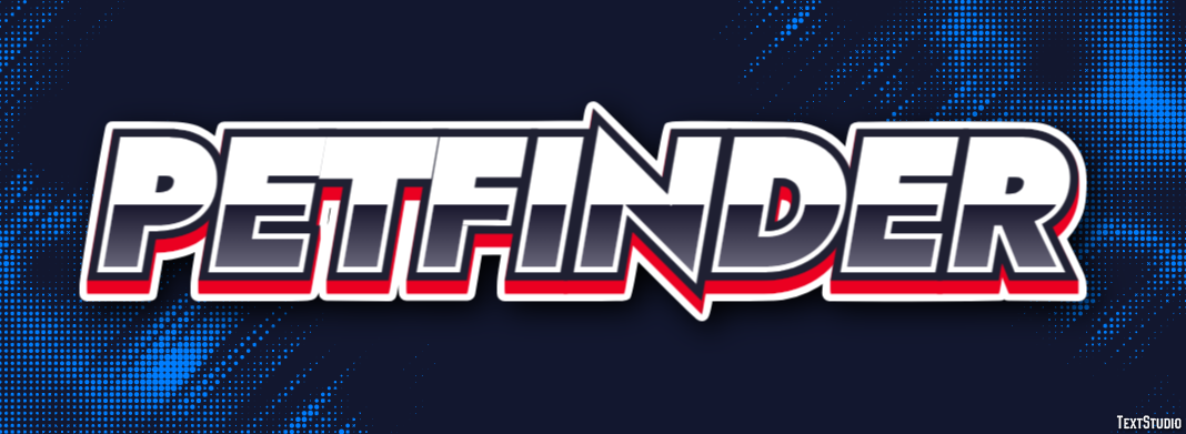 Petfinder Efeito de texto