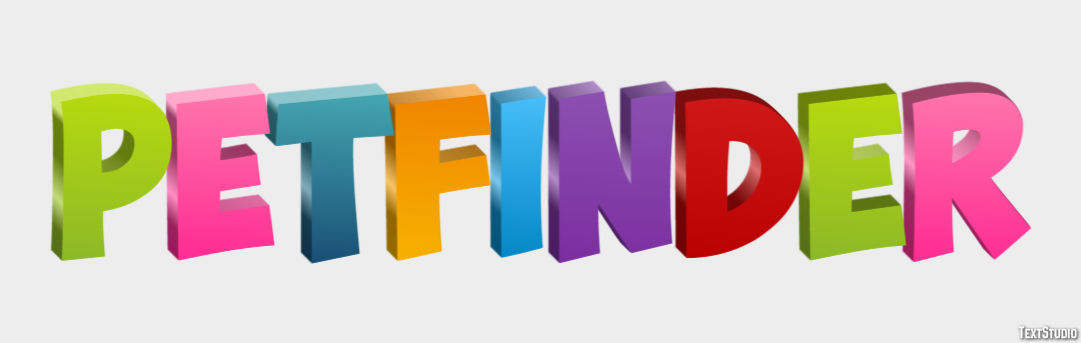 Petfinder Efeito de texto