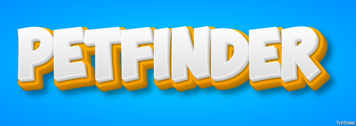 Petfinder Efeito de texto