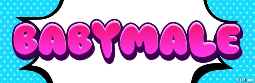 Babymale Text effect