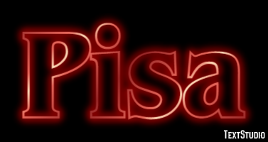 Pisa Effetto testo