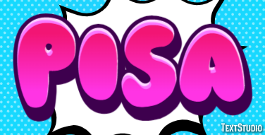 Pisa Effetto testo