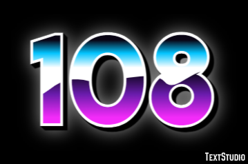 108 Effetto testo